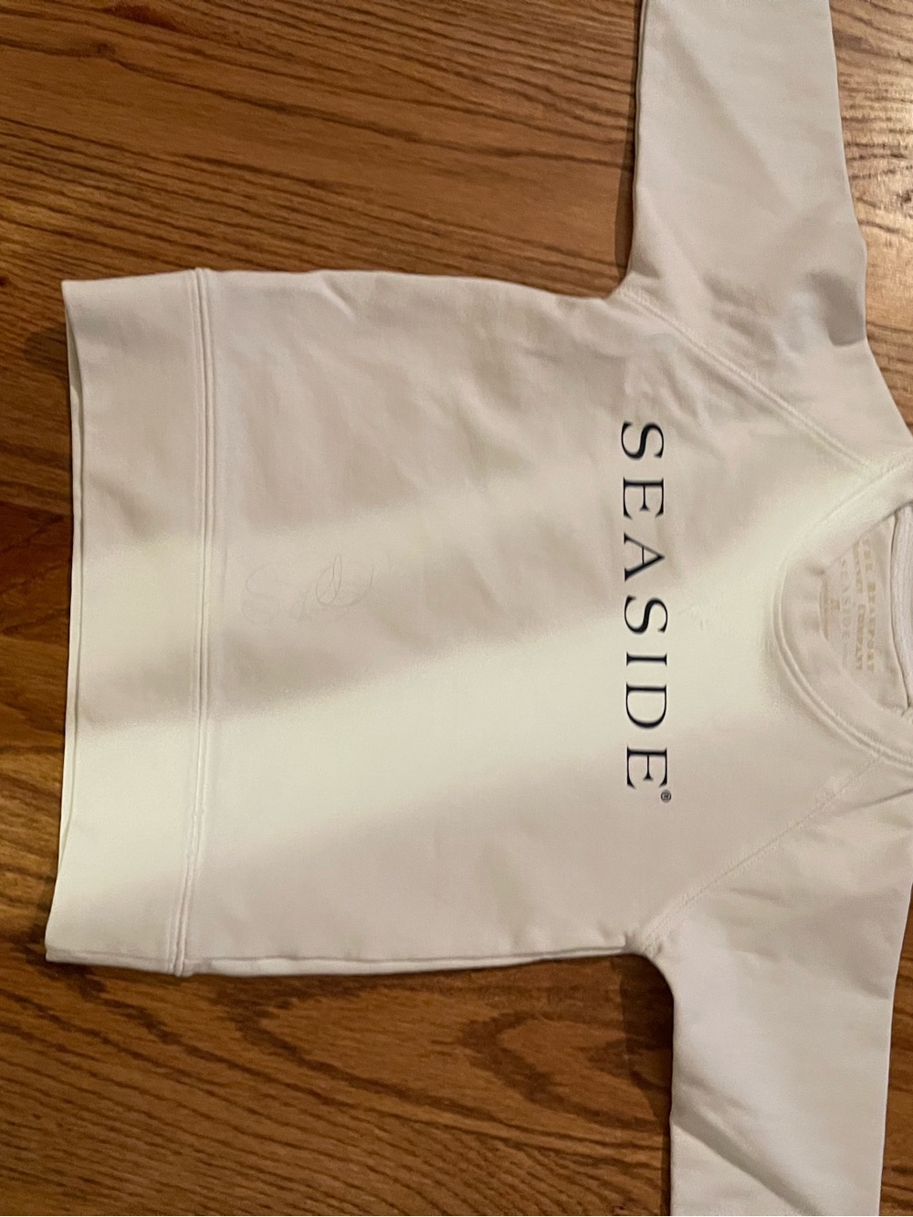 The Beaufort Bonnet Company Seaside White Sweatshirt